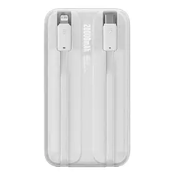 Зовнішній акумулятор Baseus Power Bank Comet Series Dual-Cable 20000mAh 22.5W (PPMD020102) - мініатюра 2