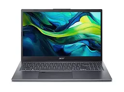 Ноутбук Acer Aspire 15 A15-51M 15.6' FHD IPS, Intel 7-150U, 16GB, F1TB, UMA, Lin, сірий (NX.KXTEU.003) - мініатюра 9