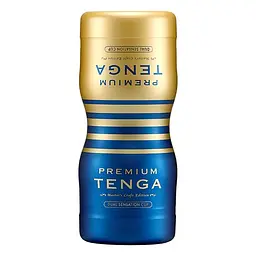 Мастурбатор Tenga Premium Dual Sensation Cup, 15.5х4.5 см (білий)
