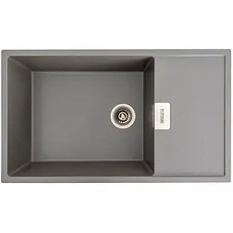 Кухонна мийка Platinum 8650 DIAMOND матова сірий мусон (SP000039172)