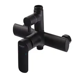 Душова система Koer KB-52028-05, 2 функції KR5310, Чорний матовий - мініатюра 7