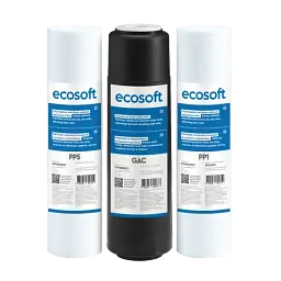 Комплект картриджів Ecosoft 1-2-3 для фільтрів зворотного осмосу ( CPV3ECOSTD) - мініатюра 4