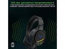 Навушники з мікрофоном Vertux Tokyo Blue (tokyo.blue) - мініатюра 2