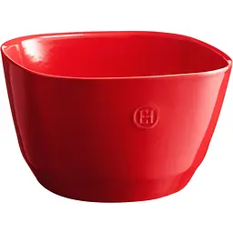 Салатник Emile Henry Tableware 26х26х16 см 5.5 л червоний (346596) - мініатюра 2