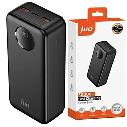 Зовнішній акумулятор Power Bank JUO PD20W 22.5 W  на  20000 mAh  зарядний пристрій 2xUSB + Type-C  - мініатюра 9