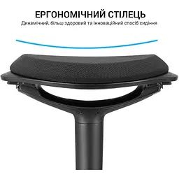 Стілець OfficePro із регулюванням висоти чорний (S345) - мініатюра 13