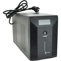 ДБЖ Ritar RTM3000 (1800W) Proxima-D, AVR, 3st, 3xSCHUKO socket, 4x12V9Ah, metal Case Q1 (500 x 245 x 350) 21,8 кг (400 x 145 x 210)