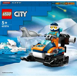 Конструктор LEGO City Арктичний дослідницький снігохід, 70 деталей (60376)