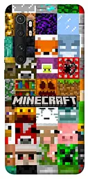TPU чохол Demsky Minecraft collage для Xiaomi Mi Note 10 Lite
