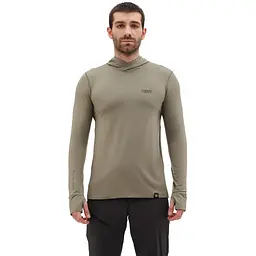 Термофутболка чоловіча Turbat Hike Lite LS Hood Mens XXL Світло-оливковий