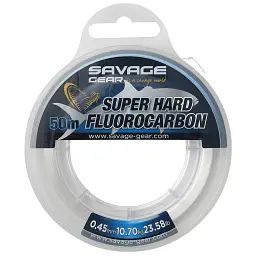 Флюорокарбон Savage Gear Super Hard 50 м 0.50 мм 13.20 кг Clear