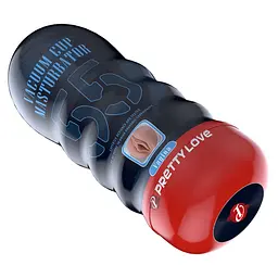 Мастурбатор Pretty Love Vacuum Cup 55 Vagina тілесний - мініатюра 3