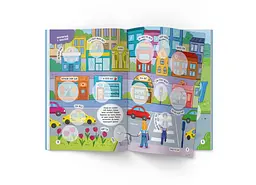 Книга Інтерактивні наліпки. У місті Crystal Book 3832 shop (9786175473832) - мініатюра 2