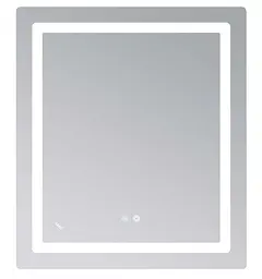 Дзеркало Lidz Kubis (KU2) 700х800 мм з LED-підсвічуванням Touch LD78LF9047080 - мініатюра 4