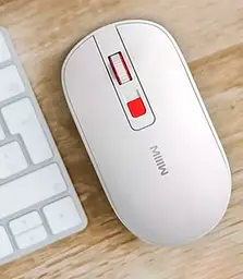Миша бездротова Xiaomi MiiiW Wireless Mute Mouse Lite PM21 (MW23M21) біла - мініатюра 2