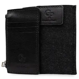 Шкіряний картхолдер GRANDE PELLE 6,5х12 см acs0018803 - мініатюра 4