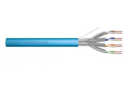 Інсталяційний кабель Assmann CAT 6A U-FTP, 500 МГц Eca (EN 50575), AWG 23/1, барабан 500 м, DK-1623-A-VH-5 Blue