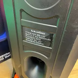 Колонка Bluetooth Wireless Speaker TTD-2821 40 Вт 3600 mAh 31.6х32.3х68.6cм - мініатюра 4