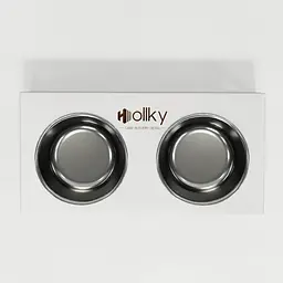 Hollky Base M — миски на підставці для середніх собак та великих котів (2 × 0,95 л) - мініатюра 7