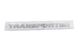 Емблема напис TRANSPORTER Хром 340х25 мм Пластик на скотчі (Завод) - мініатюра 2