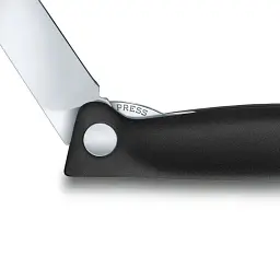 Кухонний ніж Victorinox SwissClassic Foldable Paring 11 см Black (6.7803.FB) - мініатюра 5