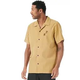 Сорочка Picture Organic Narvik Printed M Світло-жовтий