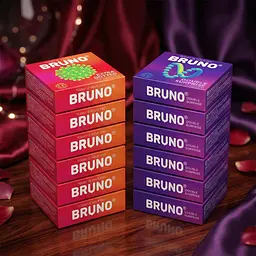 Bruno презервативи мікс 36 шт. (2 вида по 6 пачок)
