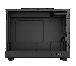 Корпус DeepCool CH160 PLUS Black без БЖ Mini Tower MicroATX / Mini ITX 1xType-C / 2xUSB 3.0 макс. CPU - 164 мм / GPU - 342 мм бічна панель із загартованого скла (R-CH160-BKNGM0-G) - мініатюра 5
