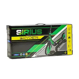 Самокат Skyper 88-98х53х10.5 см Чорно-червоний 000248273 - мініатюра 2