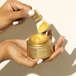 Мінеральна маска із золотом Ahava 24K Gold Mineral Mud Mask 50 мл - мініатюра 3