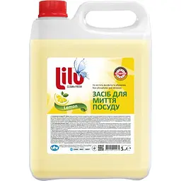 Засіб для миття посуду Lilu Лимон 5 л