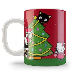 Кухоль GeekLand Хелло Кітті Hello Kitty Merry Christmas HK.02.01 330 мл білий - мініатюра 3