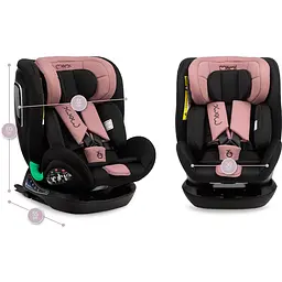 Автокрісло MoMi Urso I-Size 0-36 кг Pink - мініатюра 5