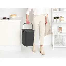Відро для сміття Brabantia Sort&Go темно-сіре 25 л (129940) - мініатюра 9