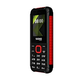 Мобільний телефон Sigma X-style 18 Track Black-Red (4827798854426) - мініатюра 2