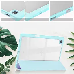 Чохол-книжка BeCover Soft Edge з кріпленням для стілусу для Samsung Galaxy Tab S6 Lite -2024 10.4" P620/P625/P627 Light Blue (710841) - мініатюра 4