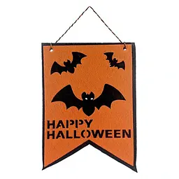 Декор прапор Кажани Happy Halloween