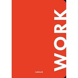 Блокнот Orner Work красный