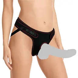 Трусики для страпона LoveToy Easy Strap on Harness As Pic чорний - мініатюра 17