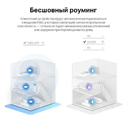Домашня Mesh Wi-Fi система MERCUSYS H80X Halo (2-pack) - комплект з 2 роутерів - мініатюра 6