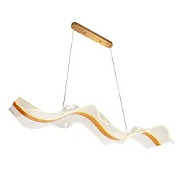 Люстра стельова LED Levistella 7841010(1000) GD, 26W, золото, сучасний стиль для вітальні - мініатюра 2