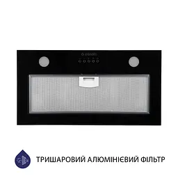 Витяжка повновбудована MINOLA HBI 5262 BL GLASS 700 LED - мініатюра 8