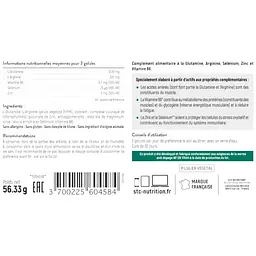 Глютамін 1200 STC Nutrition 90 капсул - мініатюра 4