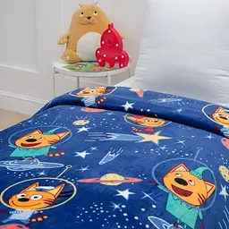 Плед фліс Космічні котики 150x200 см Love You 8193 - мініатюра 3