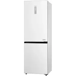 Холодильник Midea MDRB470MGF01O білий дисплей - мініатюра 3