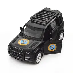 Машинка инерционная TechnoDrive Land Rover Defender 110 ГУР МО Шевроны Героев (IM-176-M-460)