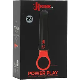 Вібратор Doc Johnson Kink - Power Play With silicone Grip Ring - мініатюра 2