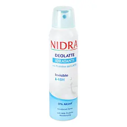 Дезодорант спрей Nidra Invisible Idratante з молочними протеїнами, 150 мл - мініатюра 2