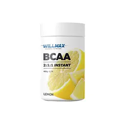 Амінокислота BCAA 2:1:1, 400 грам Лимон Willmax fit0018458 - мініатюра 1