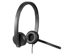 Гарнитура Logitech H570e Stereo USB-C Black (981-001431) - миниатюра 3